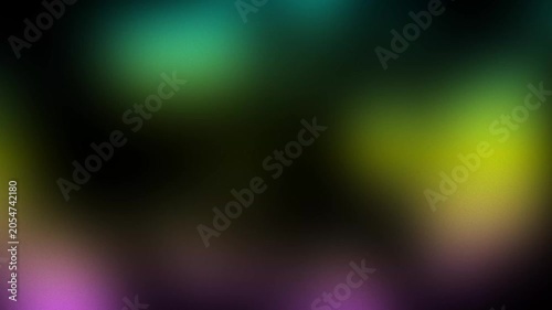 Abstract Neon Gradient Motion Background with Soft Blurred Lights and Vibrant Color Flow