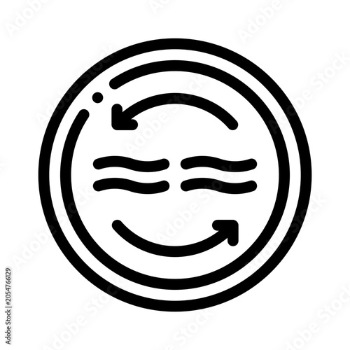 airflow line icon