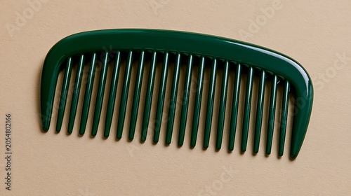 Elegant Green Grooming Comb / エレガントな緑色のコーム
