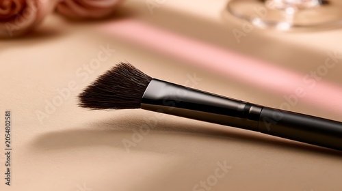 Slim Makeup Brush Mockup / スリムなメイクブラシのモックアップ