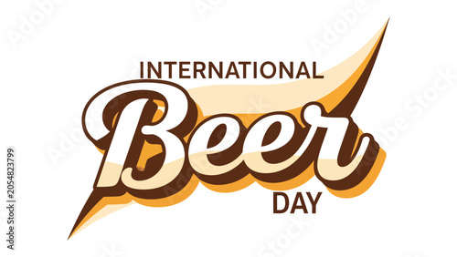 Tableau sur toile International Beer Day Celebration