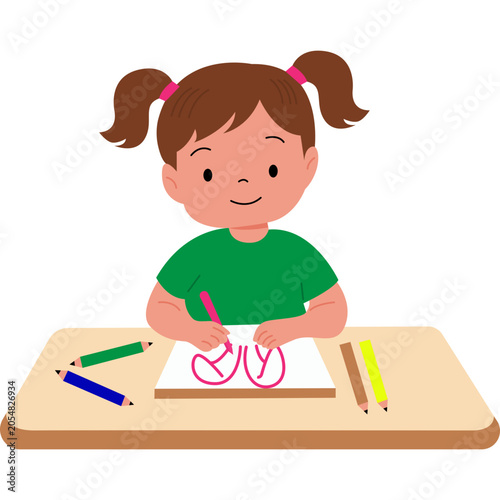 Drawing Activity Illustration