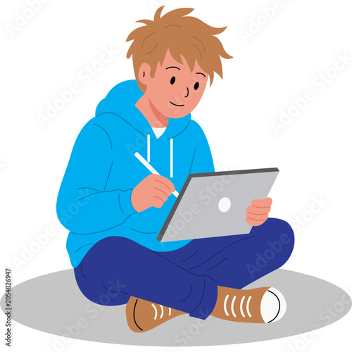 Drawing Activity Illustration