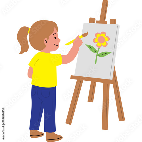 Drawing Activity Illustration