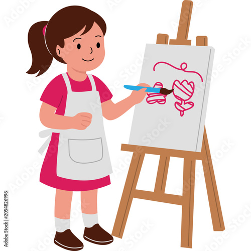 Drawing Activity Illustration