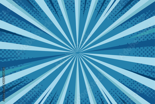 Dynamic radial explosion effect designed for creative branding projects
