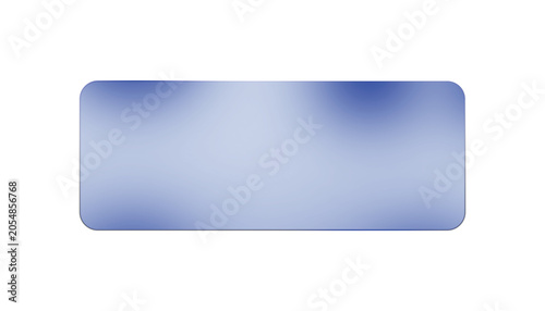 Rectangle shape displays a soft blue gradient with rounded corners for modern interface design work.