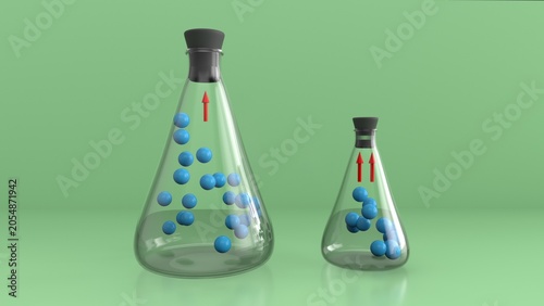 Tableau sur toile An ideal gas is a theoretical gas composed of randomly moving point particles that interact only through elastic collisions
