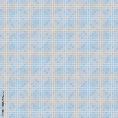 diagonal geometric ornament. vector seamless pattern. blue hand drawn pixels. geometric repetitive background. modern art. fabric swatch. textile design. embroidery template. home decor
