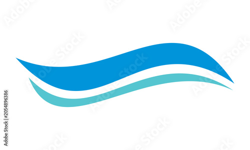 icon water wave logo