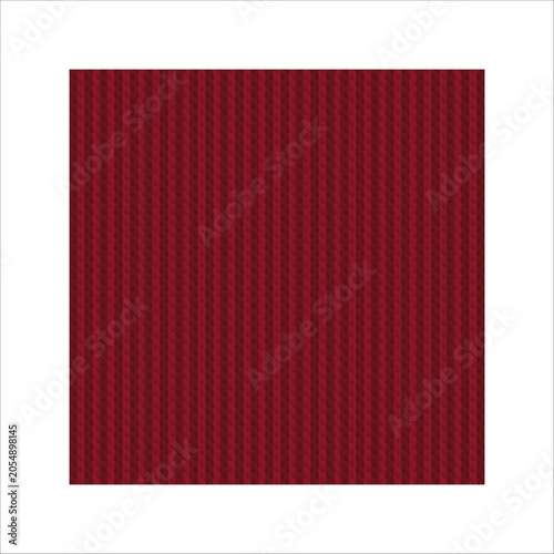 Deep red ribbed texture pattern with subtle shadow variation for backgrounds and design elements