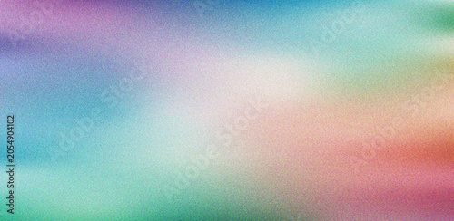 Bild auf Leinwand Dynamic multicolor abstract gradient with textured grain effect showcasing a har