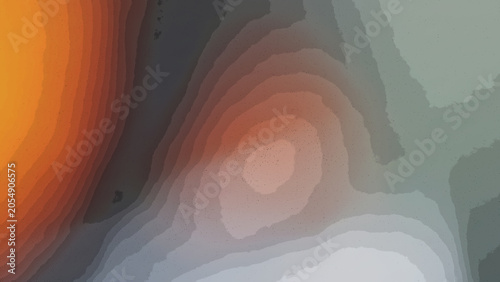 Vibrant pixel art sun with pink and orange hues