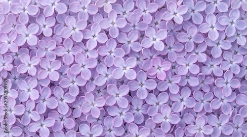 Ultra-photorealistic macro floral composition featuring a dense carpet of delicate four-petaled blossoms, completely filling the frame from edge to edge
