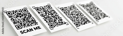Four QR Codes: A clean pres...