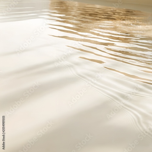 Luxury Water Reflection Background with Soft Light
