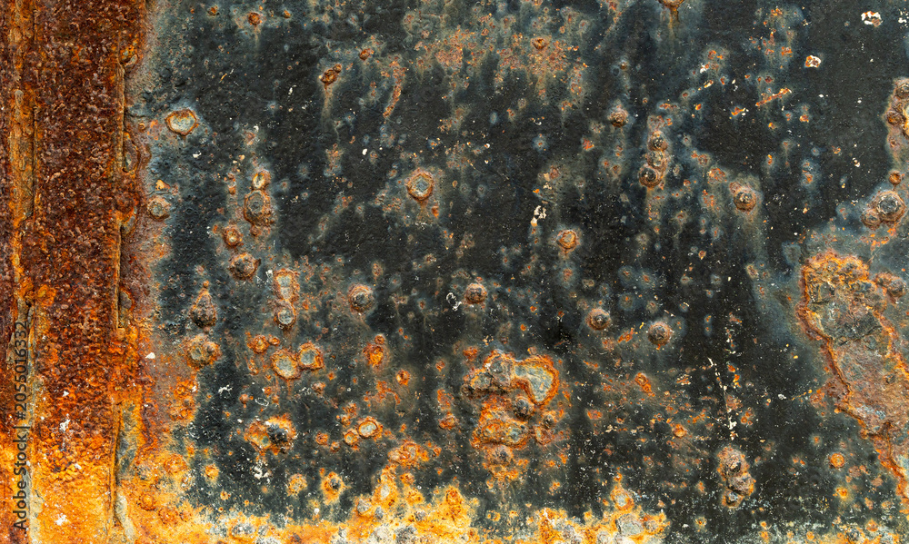 Fototapeta premium rusty metal surface texture, rusty metal corten steel stone background texture