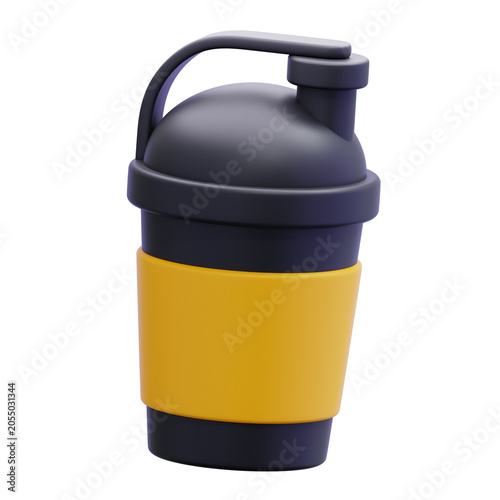 water bottle 3d icon illustration
