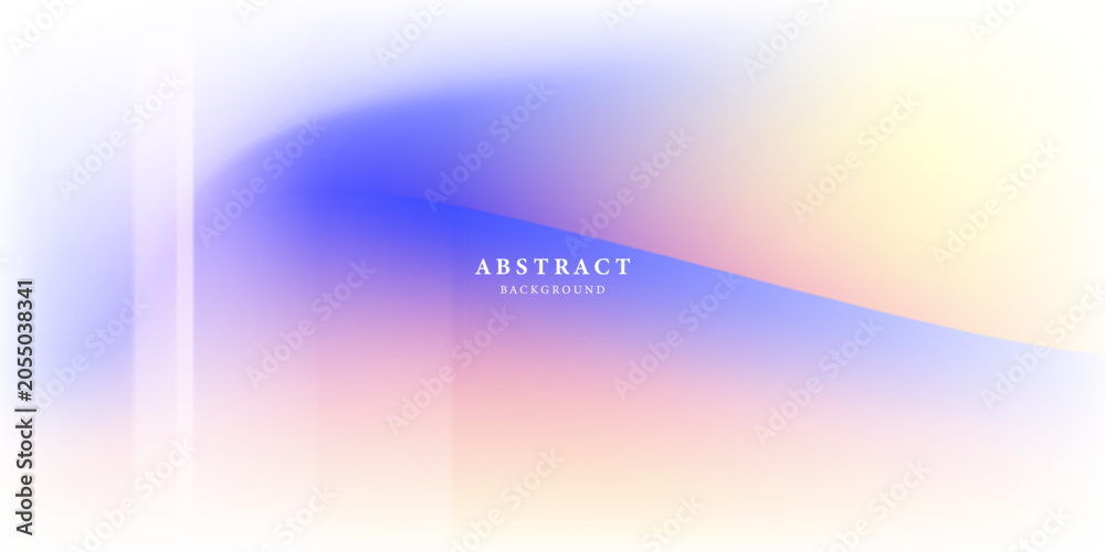 Obraz premium Vector illustration showing a blurred gradient on a modern abstract background.