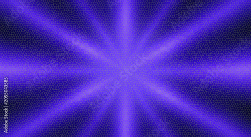 Purple pixel art starburst background