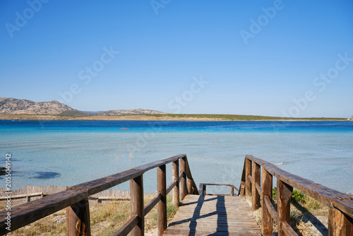 La Pelosa beach, Sardinia, Italy