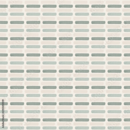 Small Scale Sage Green Brick Stripe Seamless Pattern