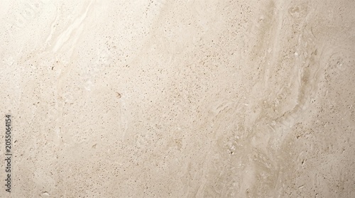 Natural Beige Travertine Marble Texture Background, Elegant Limestone Stone Surface with Porous Pattern, Premium Seamless Tile Design Material for Luxury Interior and Architectural Mockups