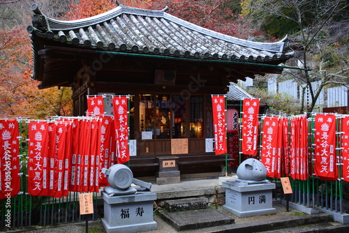 Cuadro en lienzo 奈良県 桜井市の長谷寺～花の御寺（秋）