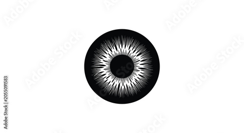 Photos eye iris silhouette pupil ocular vision sight
