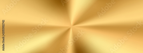 Golden metallic background with a circular brushed texture and a radial gradient