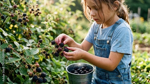 woman watering plants