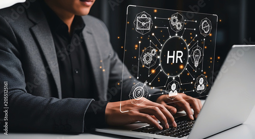 AI Human Resources Management Digital Workforce Recruitment Technology