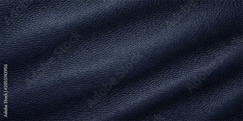 Foto Black leather and fabric texture dark background with rough patterned surface an