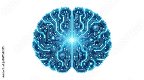 Artificial intelligence brain with digital circuit patterns