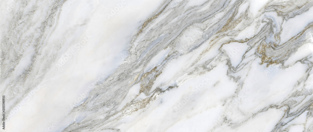 Obraz premium Marble background displays a gorgeous dark charcoal mineral surface with prominent organic golden veins