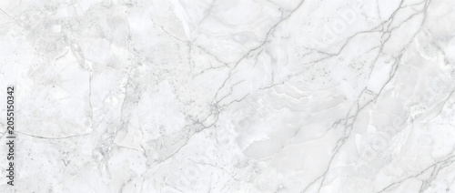 Fényképezés White background displays a magnificent polished stone surface with natural grey