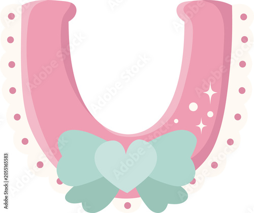 Illustration of Princess Concept Small Letter u