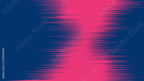 Cuadro en lienzo Vibrant Pink Magenta Motion Blur Streak on Dark Blue Abstract Background