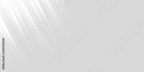 Fotografie Halftone dots red and blue color pattern gradient grunge texture background