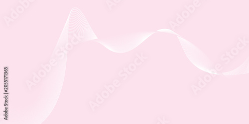 Vászonkép Linear wave pattern background