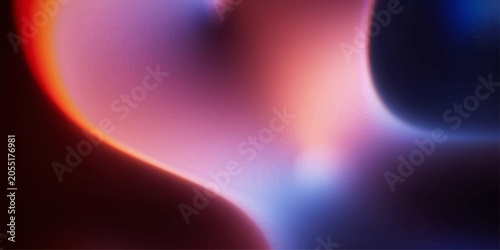 Photos Abstract plasma form with vibrant blue and pink light emitting from it, creating a dynamic and energetic display