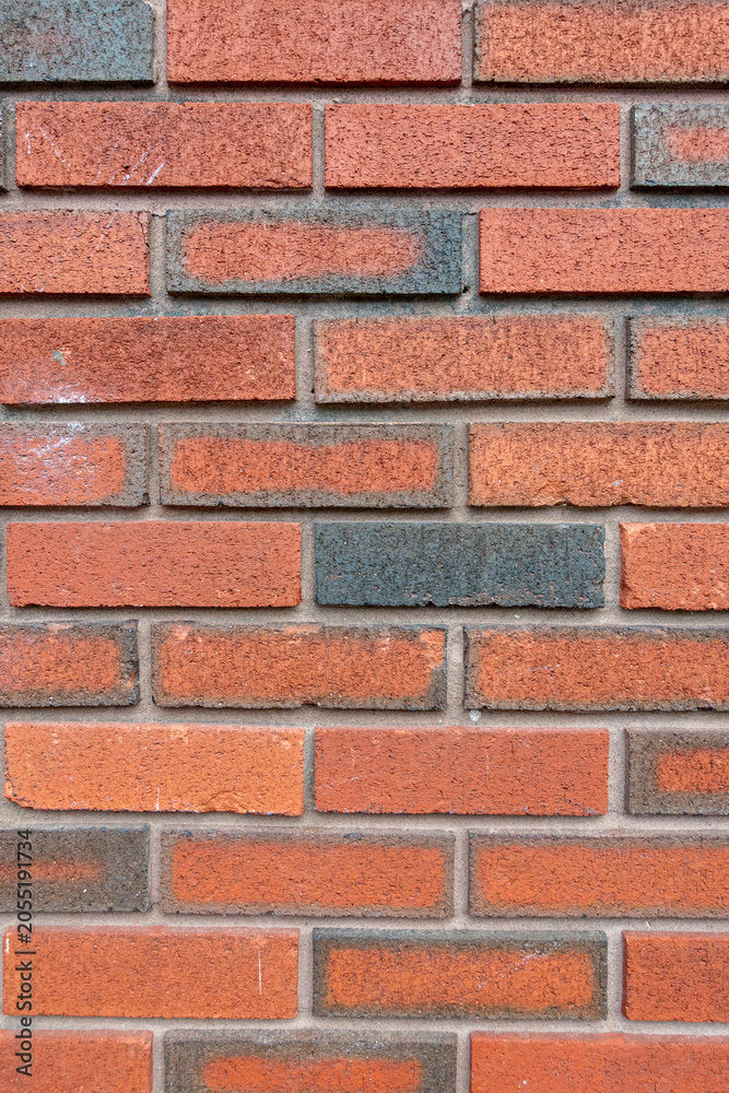 Fototapeta premium Exterior brick wall