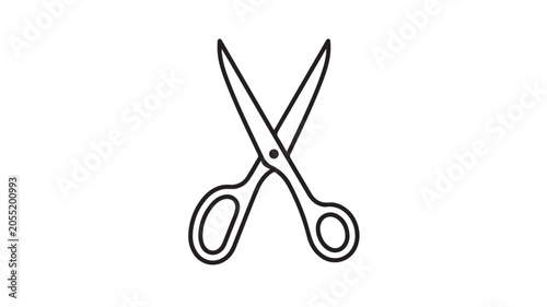 Scissors Cutting Tool For Office Supply Concepts