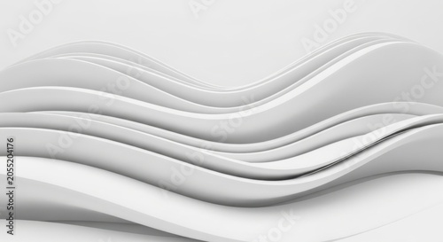 white wave, abstract background