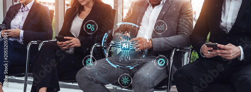 Central AI core connects automation  analytics  NLP networks for smarter operation innovation. Agentic AI enables faster decisions. AI integration improves productivity  security compliance. Corpus