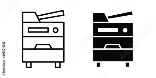 Quadro su tela Copy machine icon