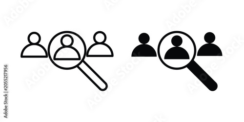 Job candidate icon