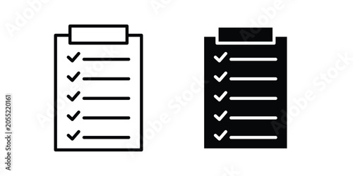 Obraz na płótnie Planning icon