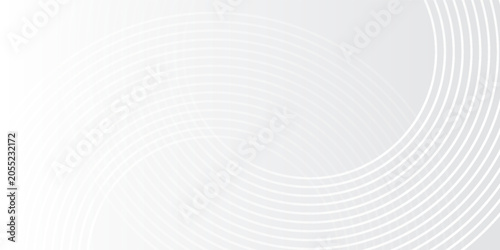 Photography White geometric abstract background overlap layer on bright space with lines effect decoration