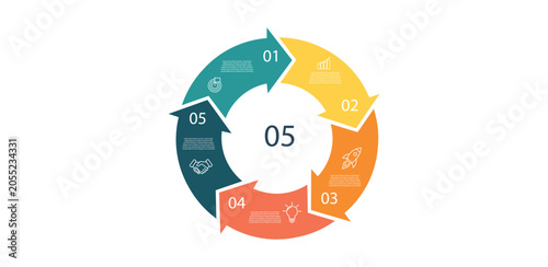Obraz na płótnie Business infographics